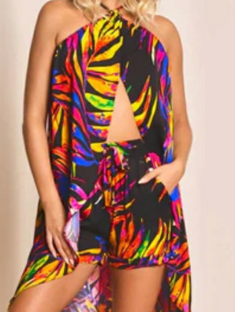 Maaji Shorts In Midnight Tropic NWT L